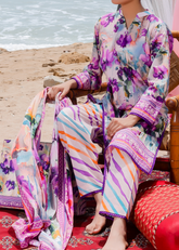 Lawn 3 Piece Suit - Stitched